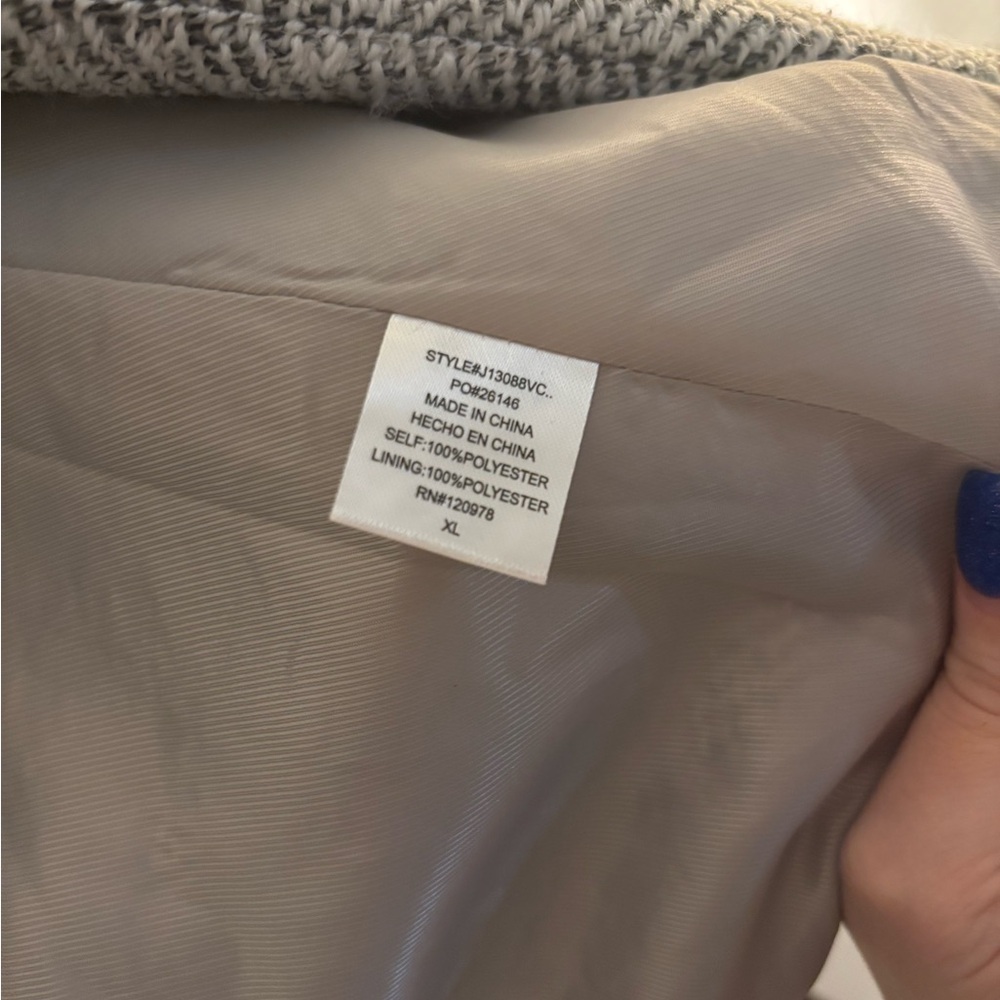 VICI POCKETED COAT IN GRAY. - Picture 5 of 6